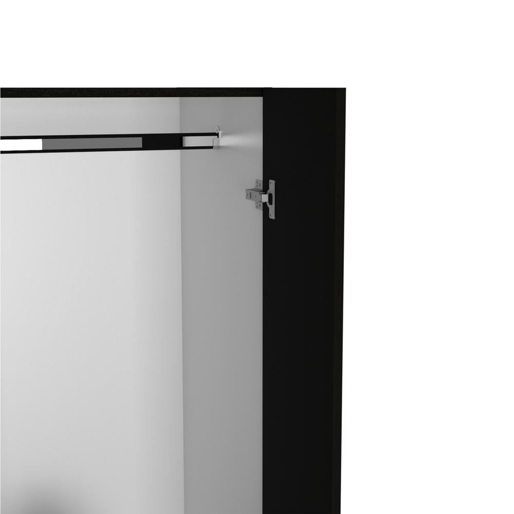 Cartagena Armoire - Black/White. Picture 5