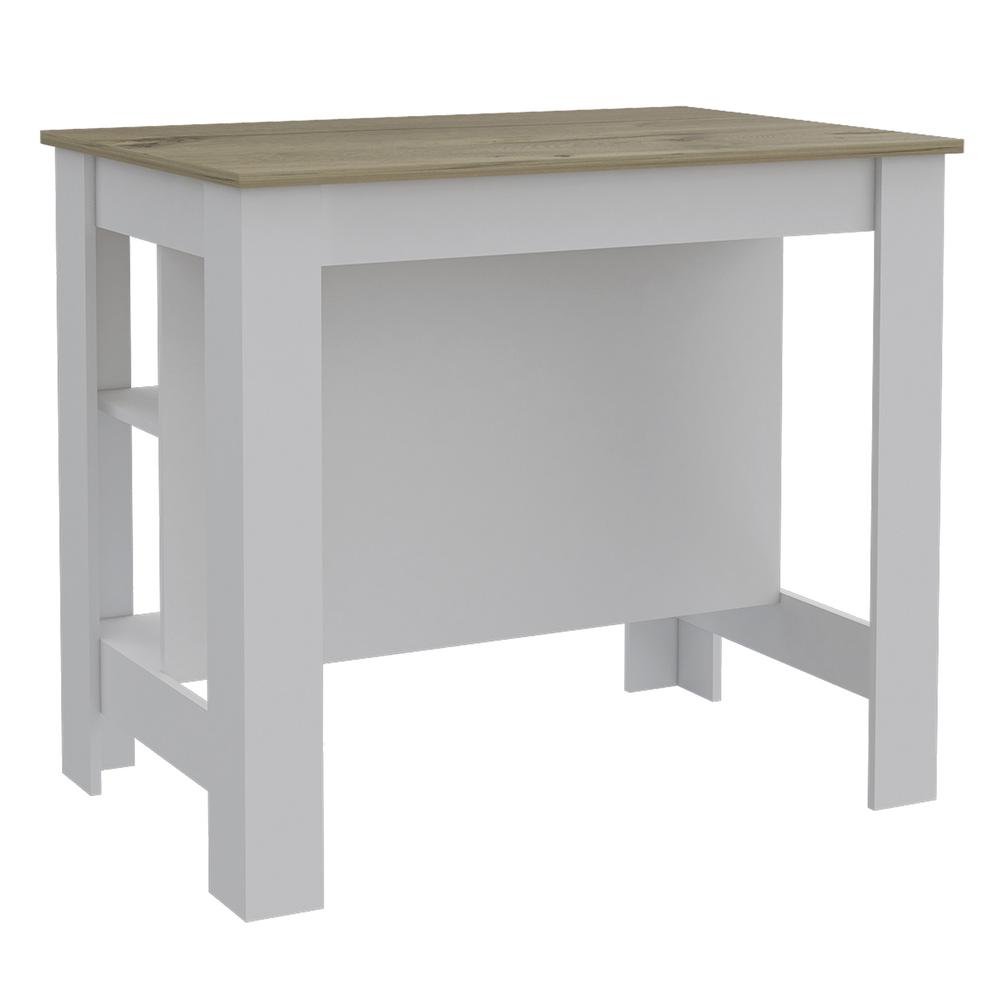 Delos Kitchen Island White - Pine. Picture 2