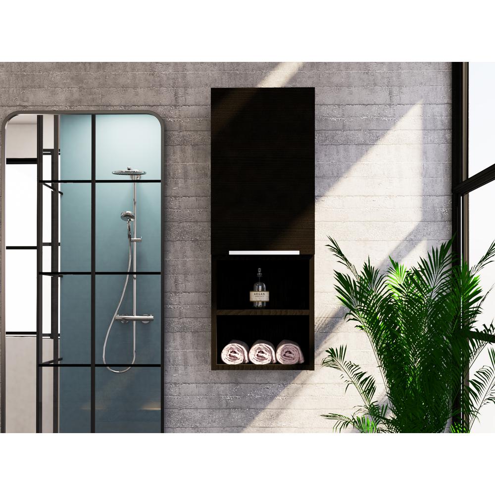 Mila Medicine Cabinet Black. Picture 7