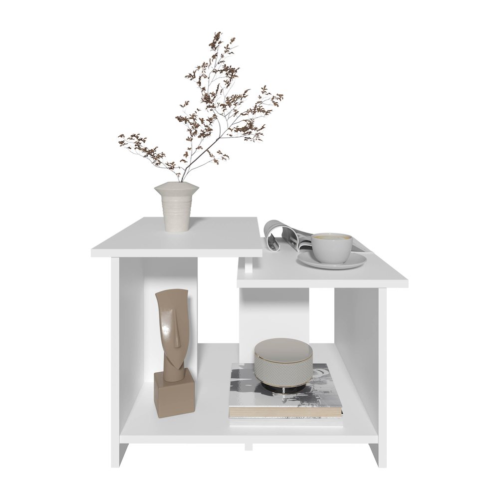 Hesston Coffee Table, White. Picture 2
