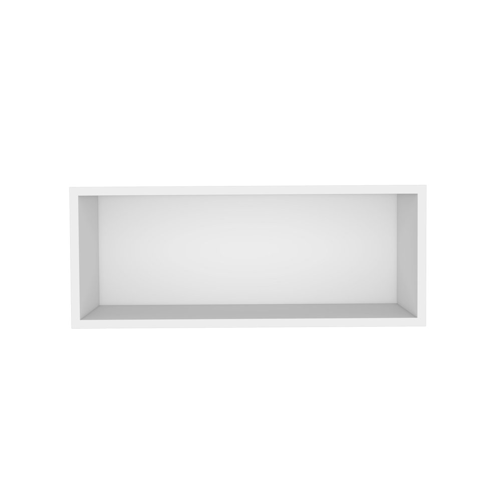 Ayden Wall Cabinet, 1 Spacious Shelf, White. Picture 7