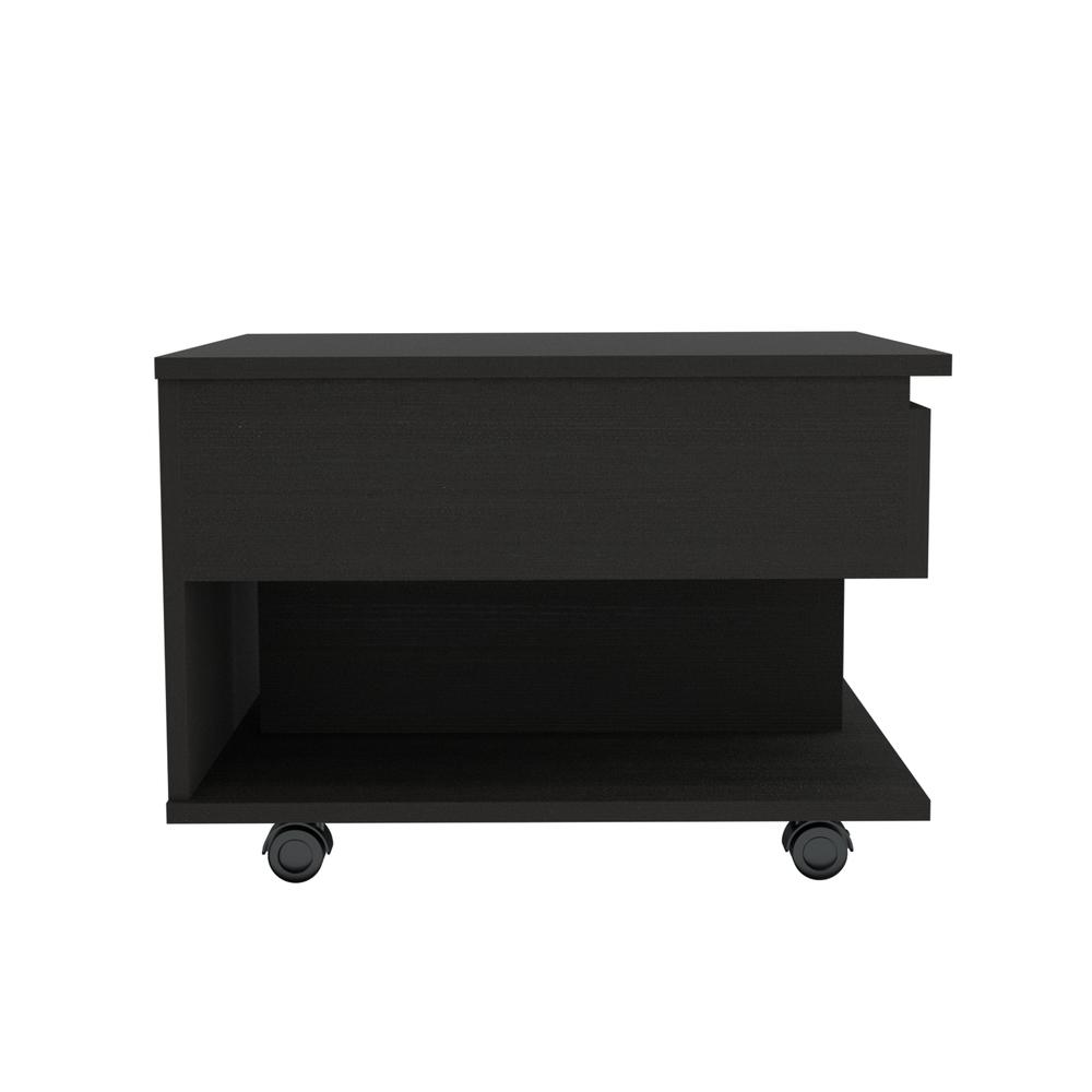 Babel Lift Top Coffee Table - Black. Picture 2