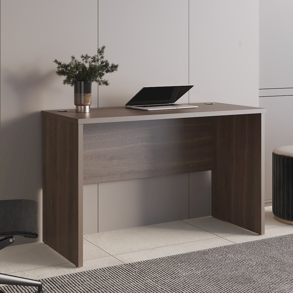 Revloc Desk, Gray Walnut. Picture 4