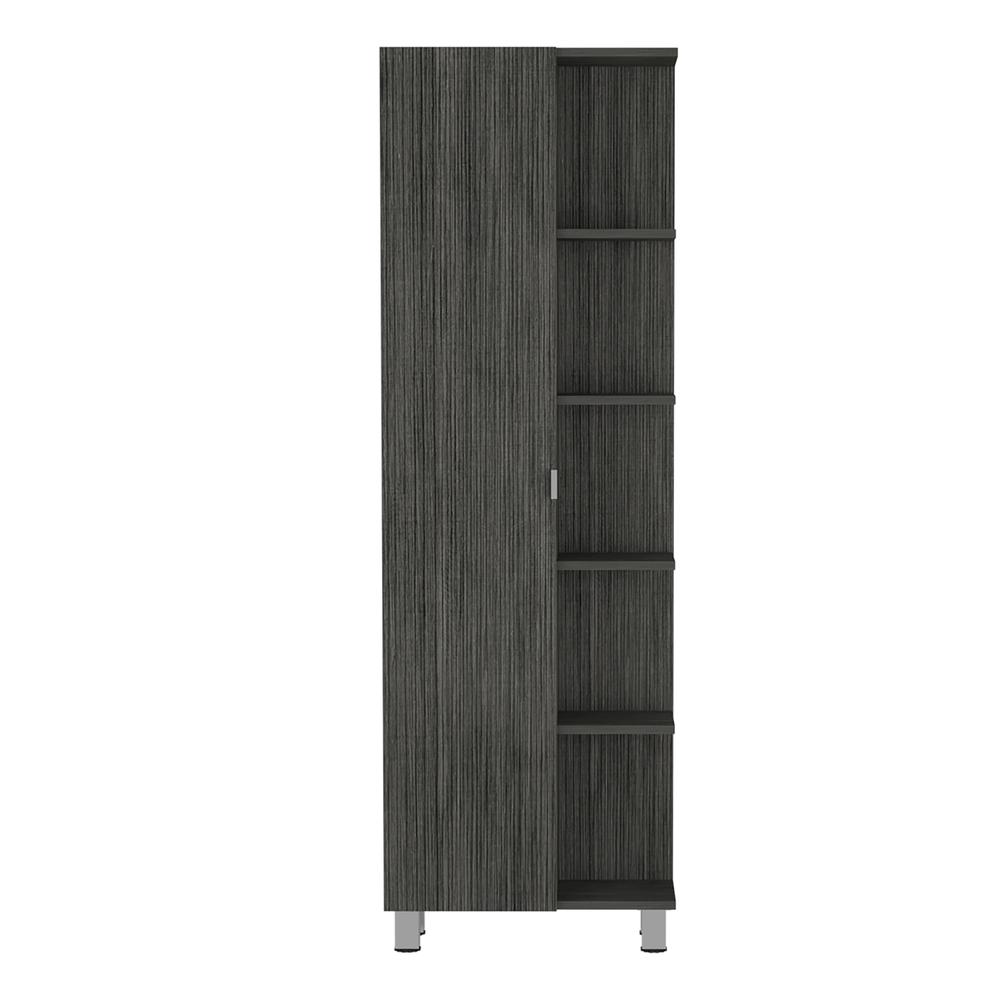Venus Linen Cabinet - Smoky Oak. Picture 1