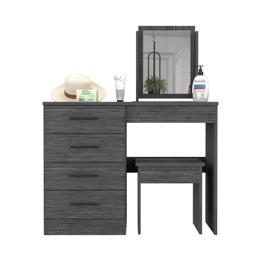 DEPOT E-SHOP Rose Makeup Dressing Table DE-CLI7914. Picture 2