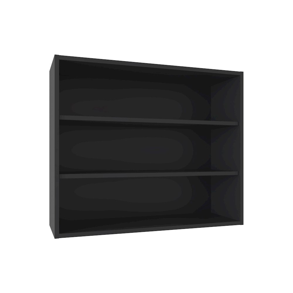 Ida Wall Shelf, 3 Shelves, Black. Picture 2