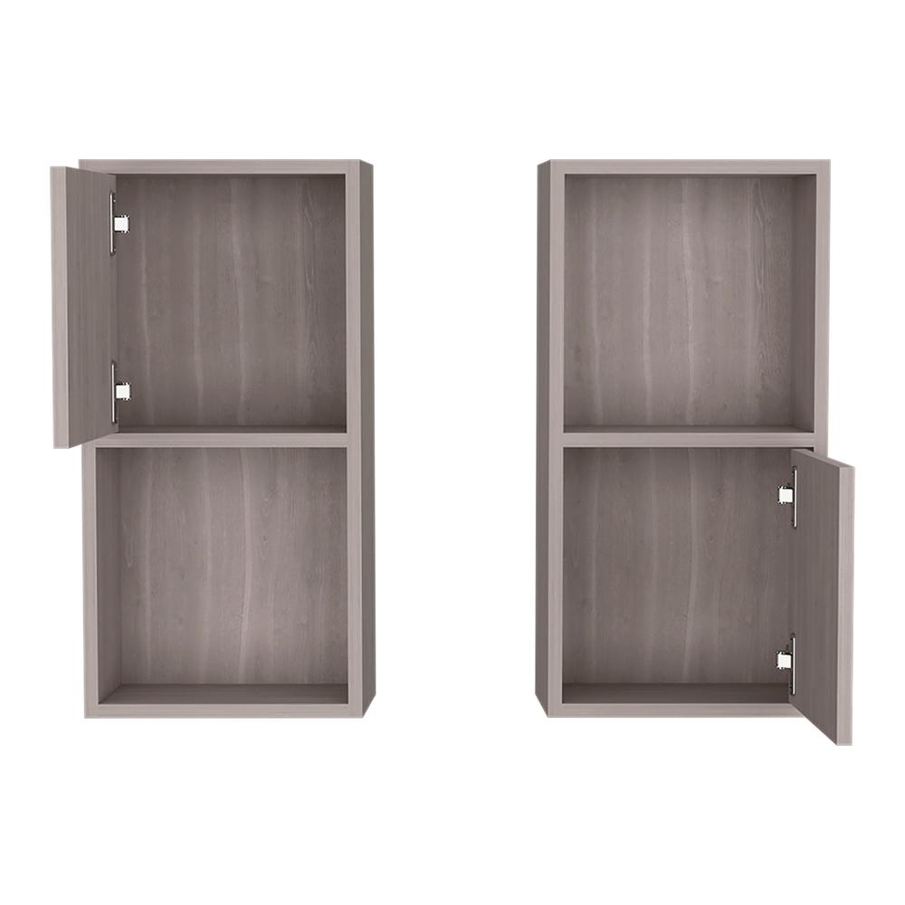 Eak 24" H 2 Pcs Wall Mounted Bathroom Medicine Cabinet. Picture 2