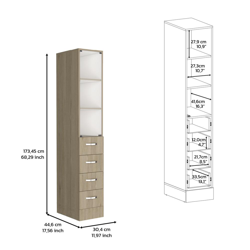 DEPOT E-SHOP Magna Linen Cabinet. Picture 5