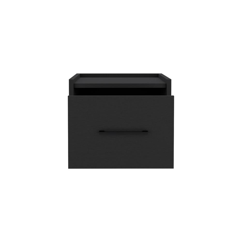 Floating Nightstand, Space-Saving Design with Handy Drawer and Surface. Picture 2