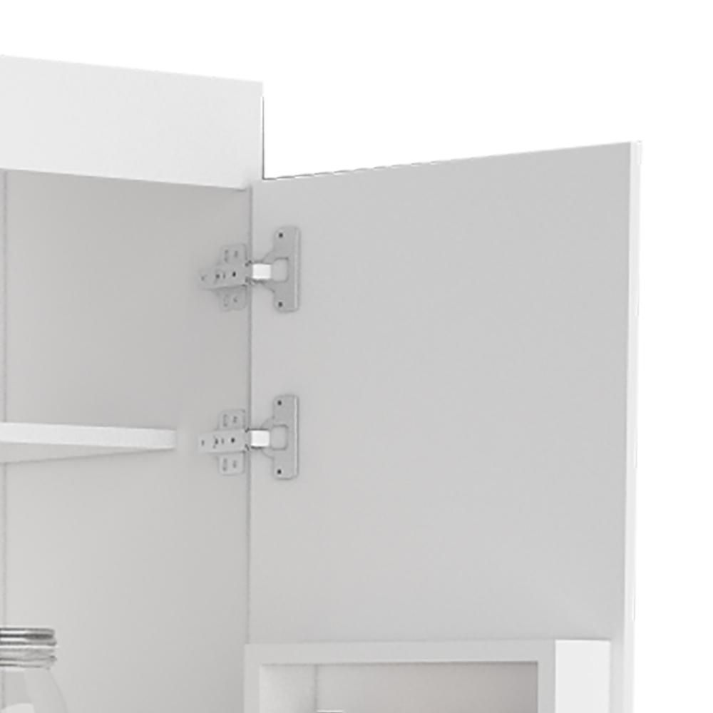 Chad Pantry Cabinet White. Picture 6