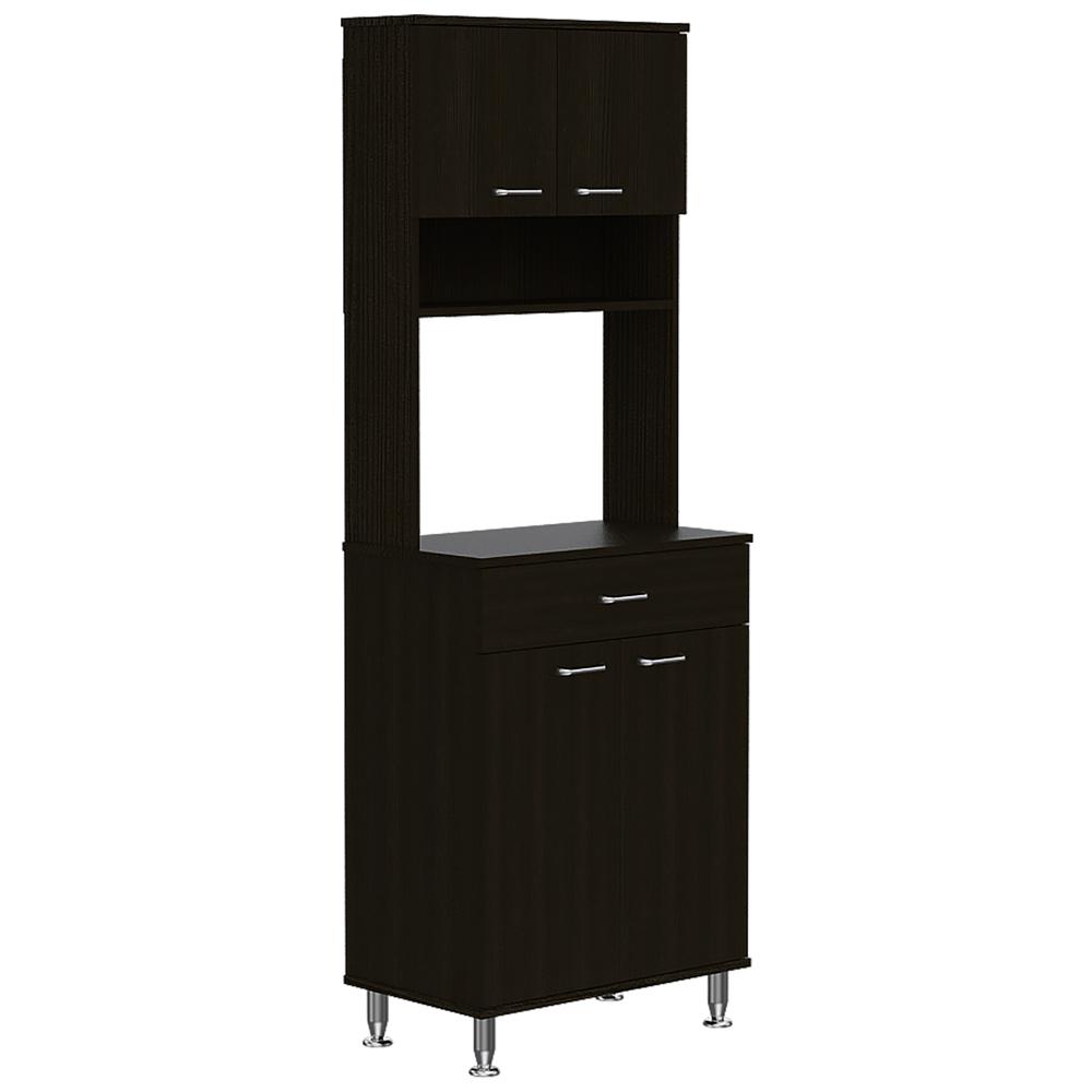 Helis 60 Kitchen Pantry Black Wengue. Picture 1