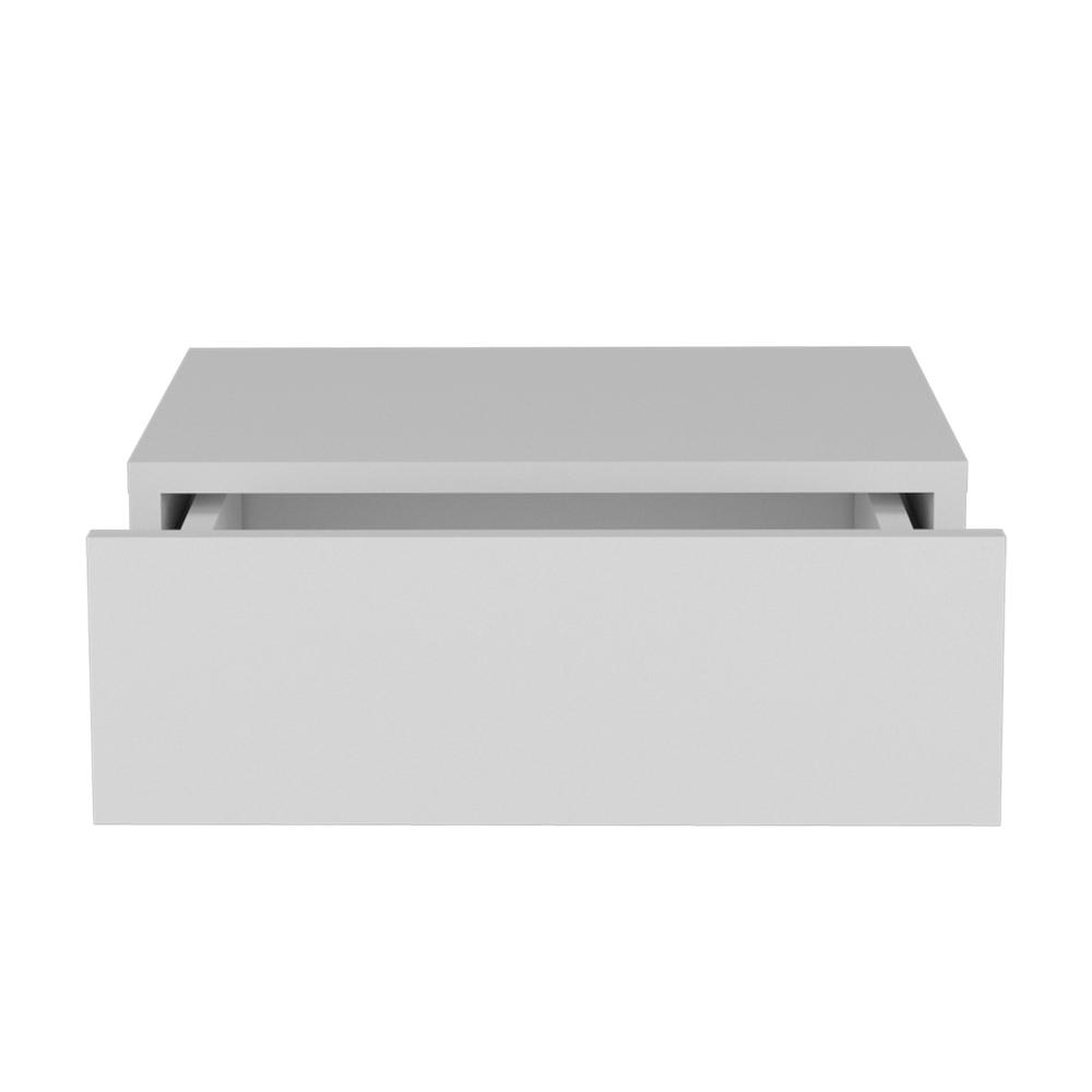 Ivor Floating Nightstand, Modern Wall-Mounted Bedside Shelf with Drawer. Picture 2