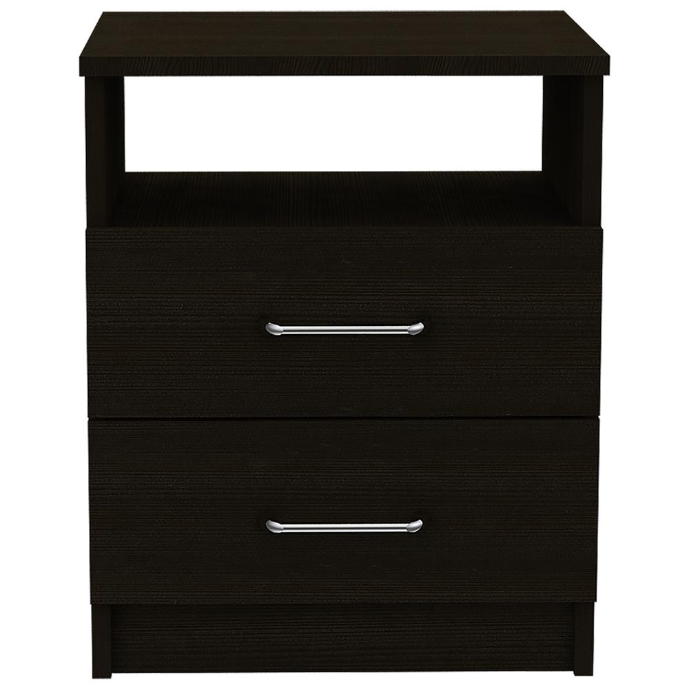 Salento Night Stand Black Wengue. Picture 2