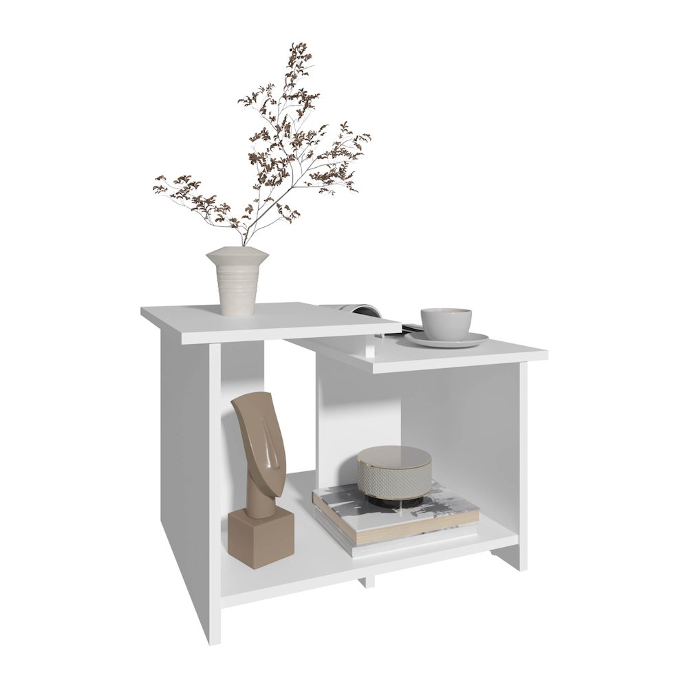 Hesston Coffee Table, White. Picture 4