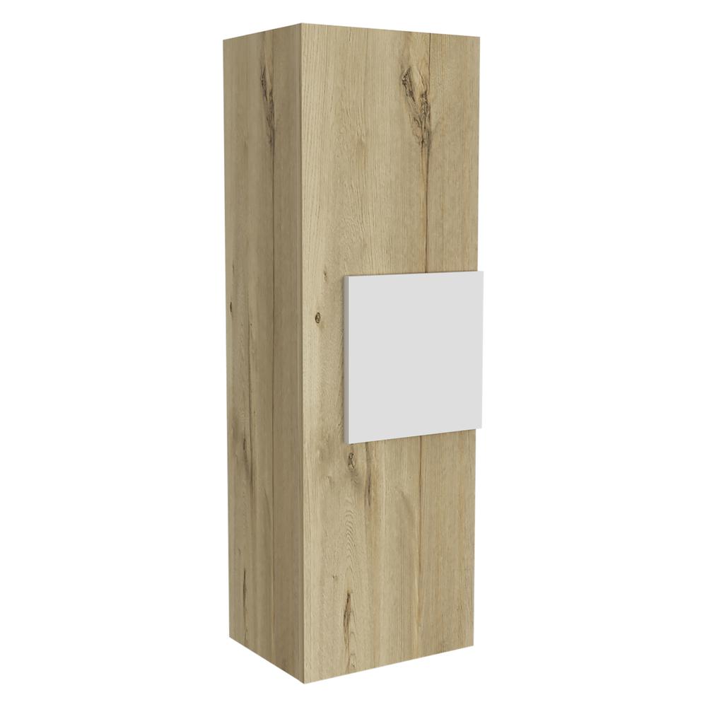 Magna Medicine Cabinet-Light Oak/White. Picture 1