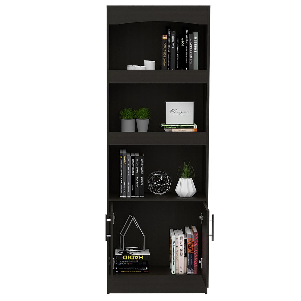 Dozza Bookcase Black Wengue. Picture 4