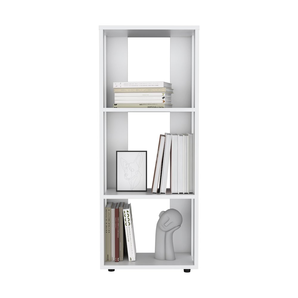 Laurier Office Library, 3 Shelves, White. Picture 6