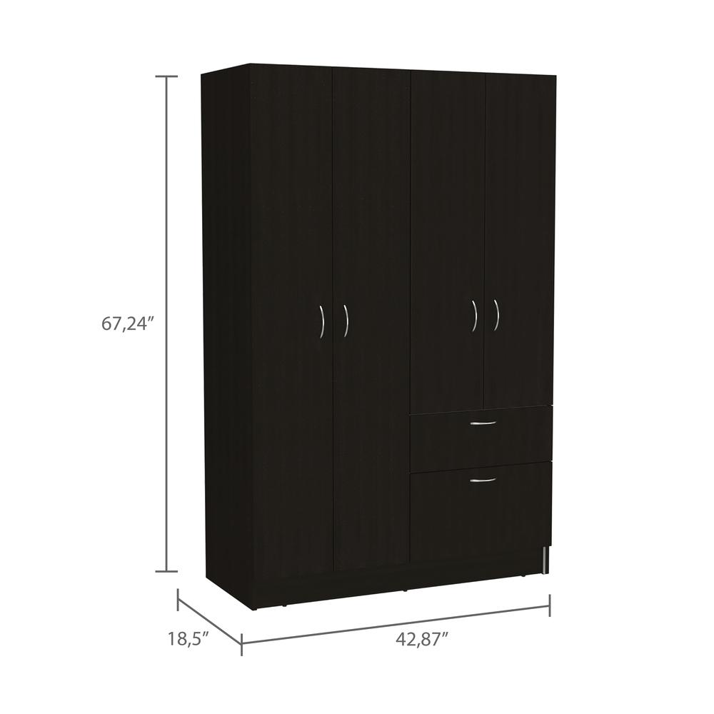 Itaca Armoire - Black/White. Picture 7