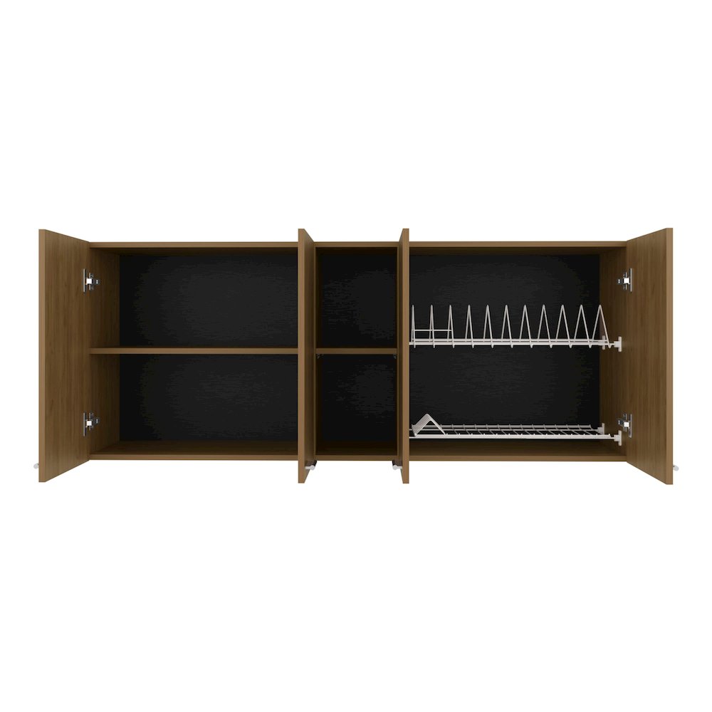 150 Wall Double Door Cabinet,Two External Shelves, Two Interior Shelves. Picture 1