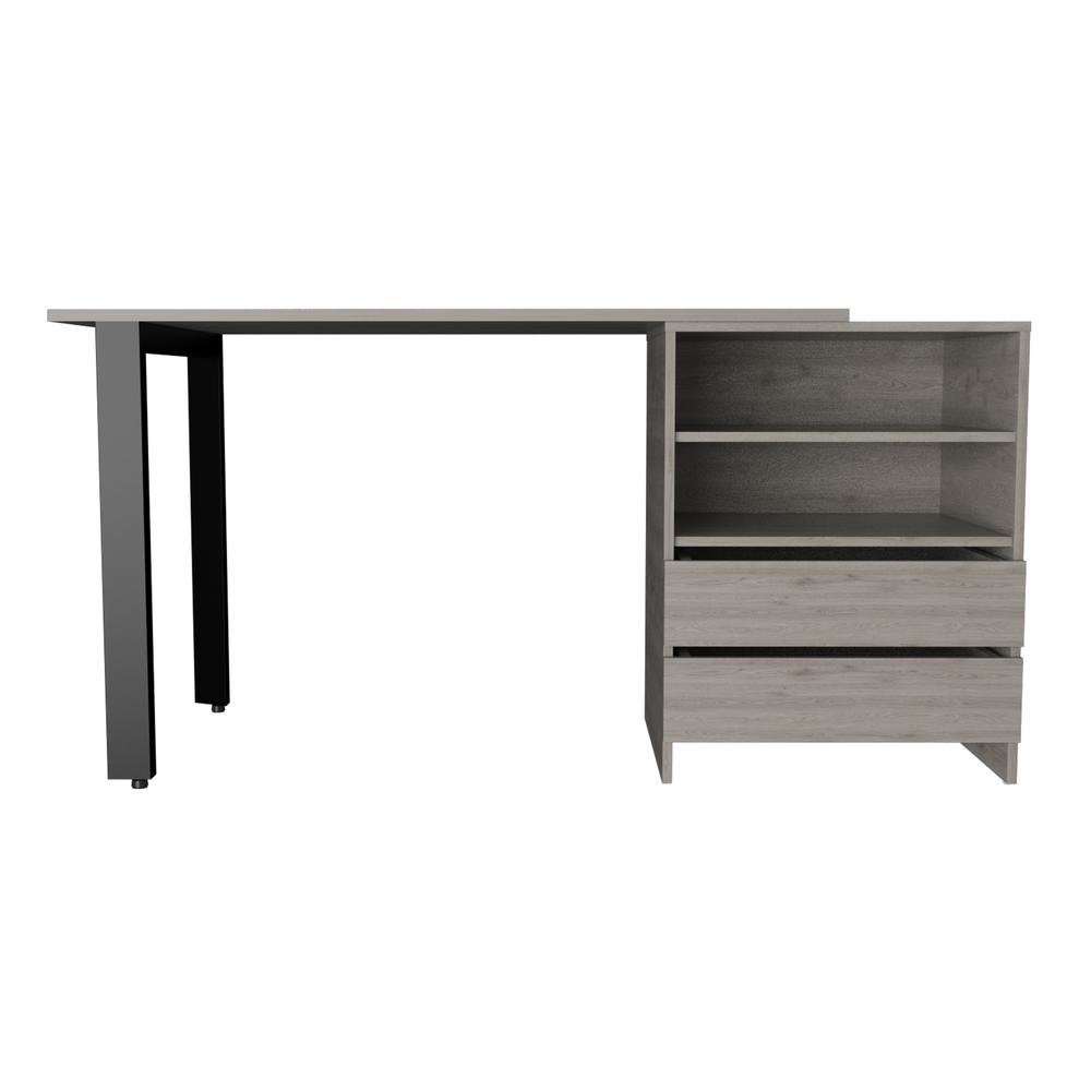 Austral 120 Desk - Light Grey. Picture 2