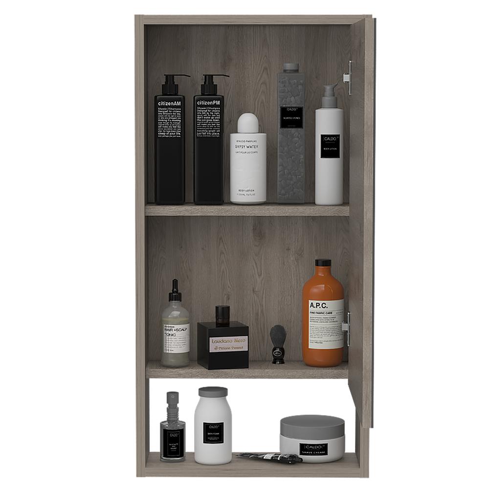 Palermo Medicine Cabinet Light Grey. Picture 3