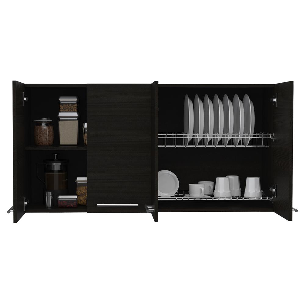 Oceana 120 Kitchen Cabinet Black Wengue. Picture 3