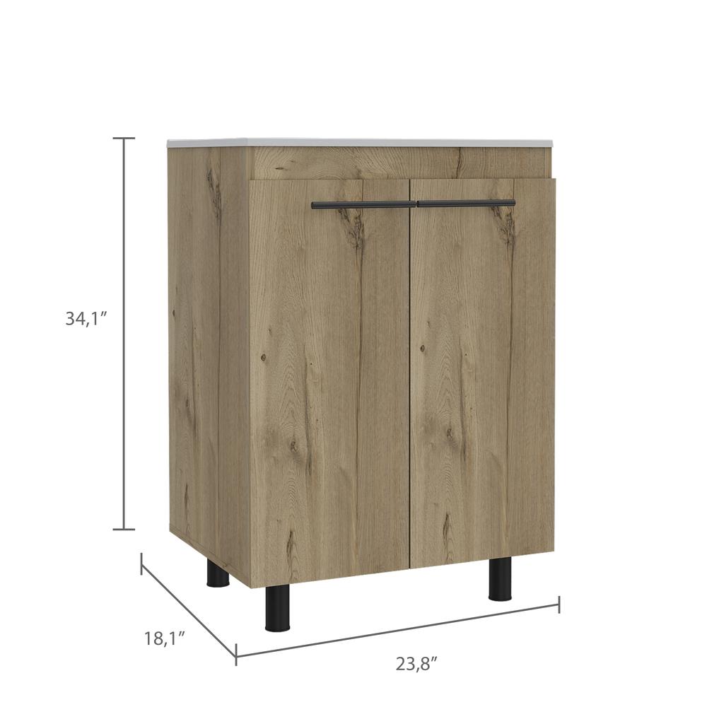 Dustin Free Standing Sink Cabinet Pine. Picture 5