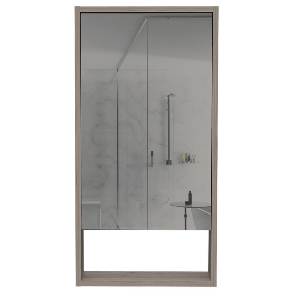 Palermo Medicine Cabinet Light Grey. Picture 2