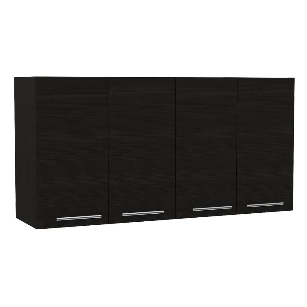 Oceana 120 Kitchen Cabinet Black Wengue. Picture 1
