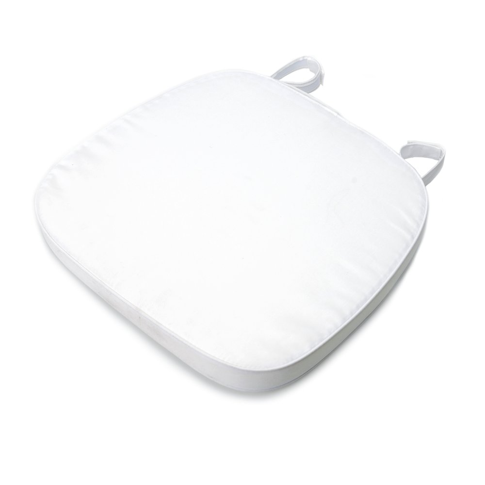 Commerical Seating Products Hoop and Loop White Cushions Chairs. Picture 3