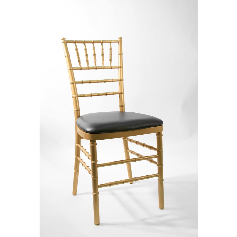 Commerical Seating Products Black Vinyl Cushions Chairs. Picture 1
