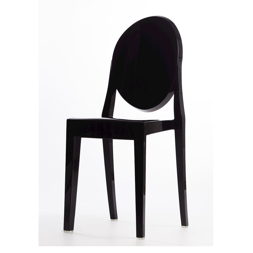 Commerical Seating Products RPC Black Kage Side Chair. Picture 3