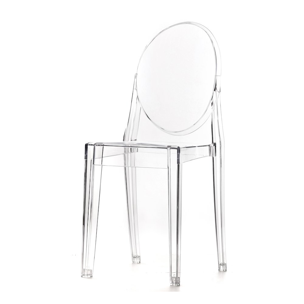 Commerical Seating Products RPC Clear Kage Side Chair. Picture 3