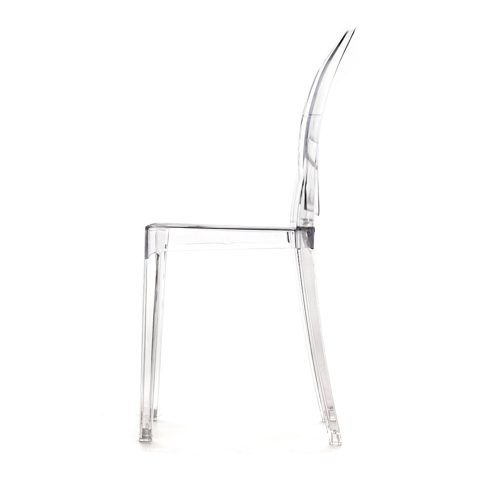 Commerical Seating Products RPC Clear Kage Side Chair. Picture 2
