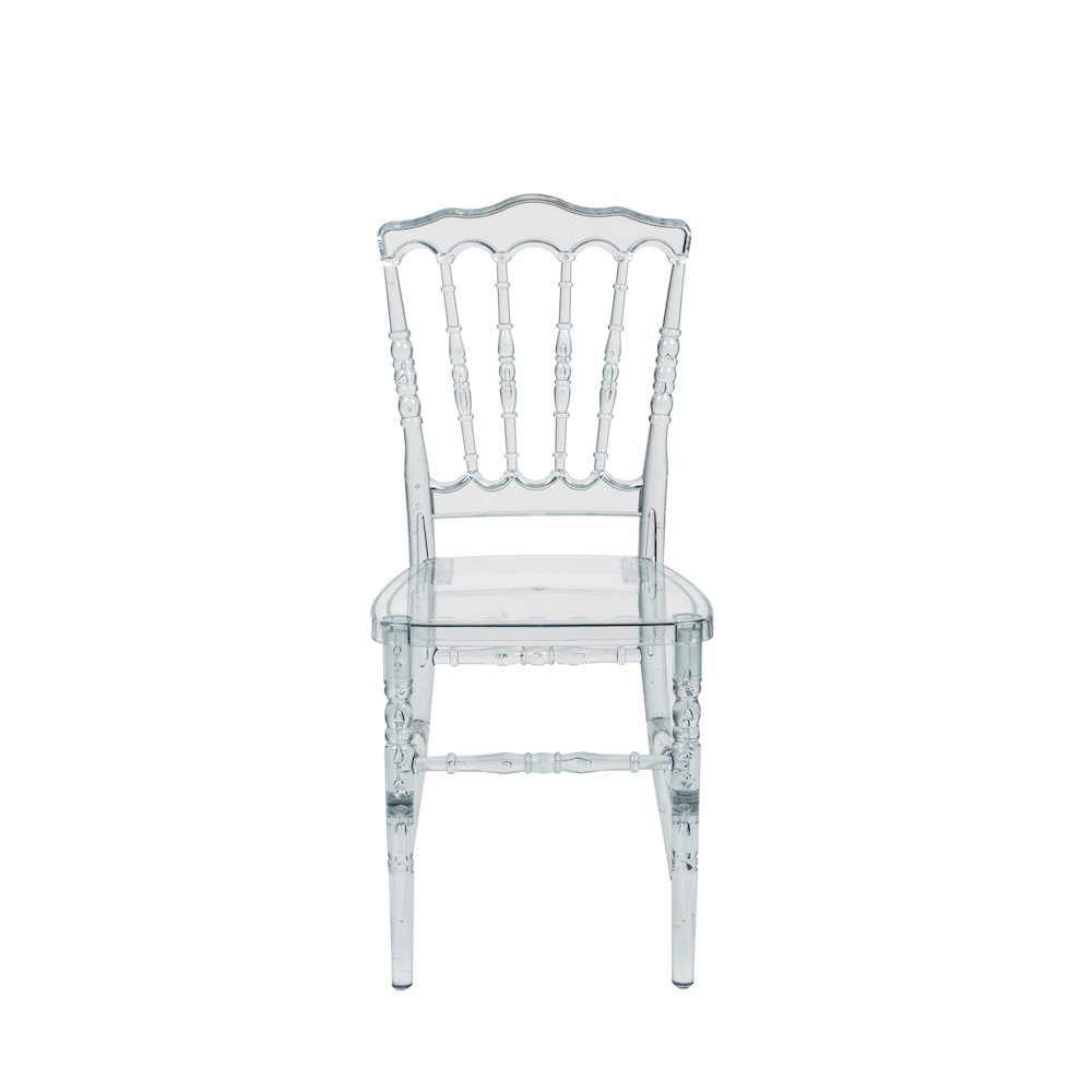 Commerical Seating Products Napoleon Clear Chairs. Picture 1