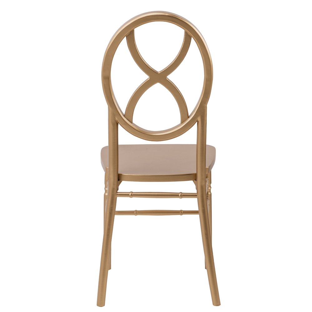Commerical Seating Products Sandglass Gold Wood Chairs. Picture 4