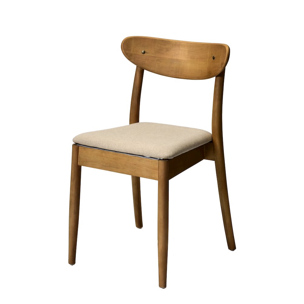 Commerical Seating Products Mid Century Café Tinted Raw Dining Chairs. Picture 2