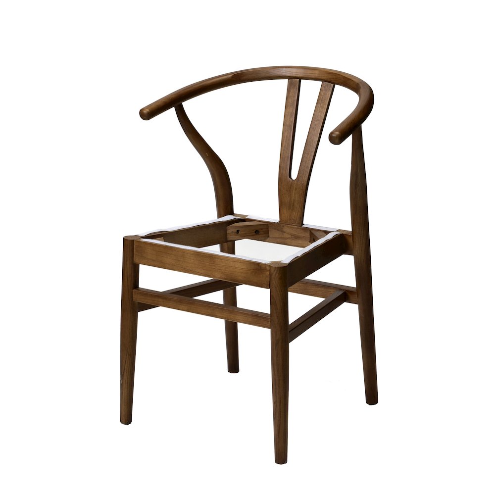 Commerical Seating Products Mid Century Dark Walnut Chairs. Picture 6