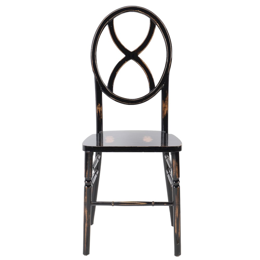 Commerical Seating Products Diamond Lime Black Wash Wood Chairs. Picture 2
