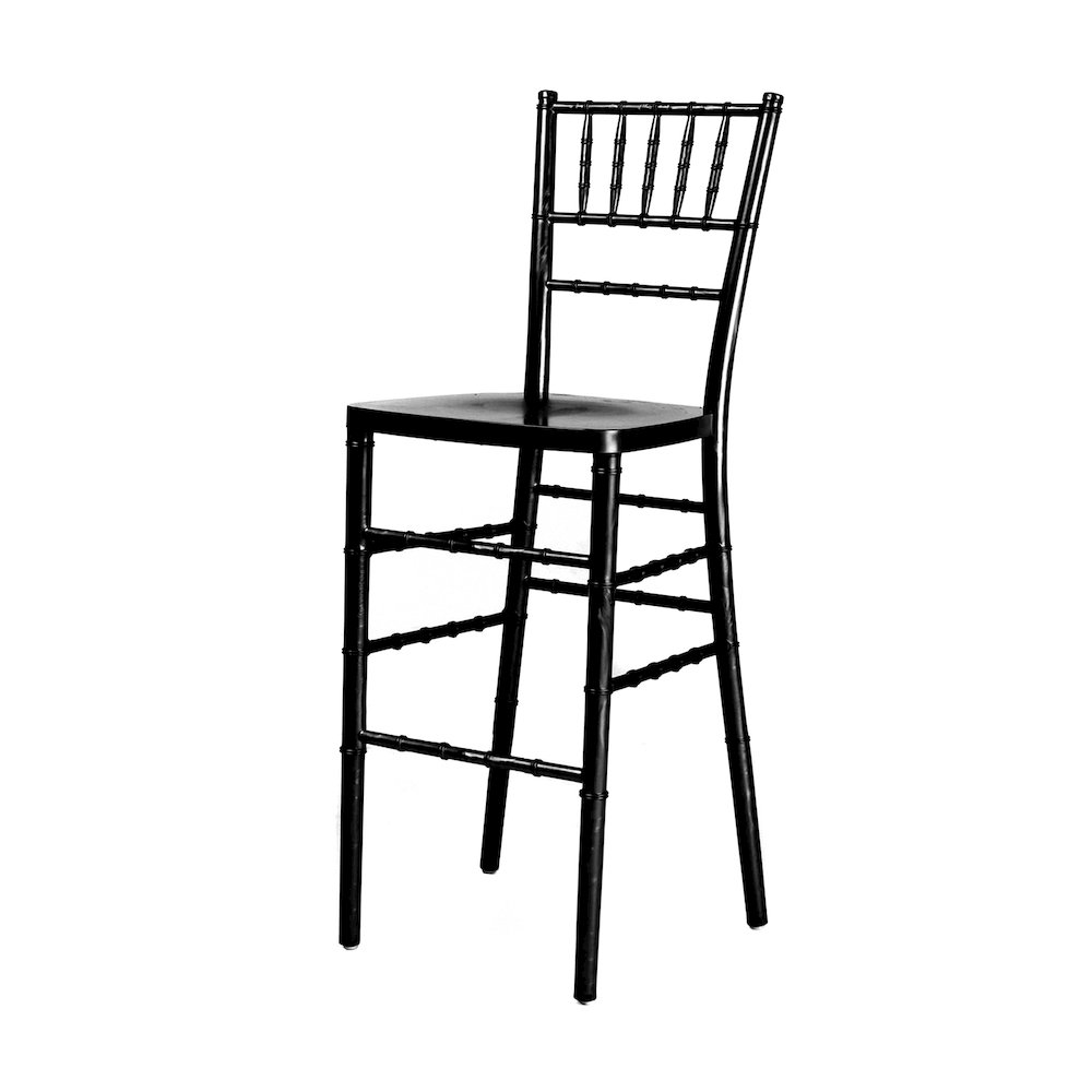 Commercial Seating Products Chiavari Barstool In Black. Picture 1