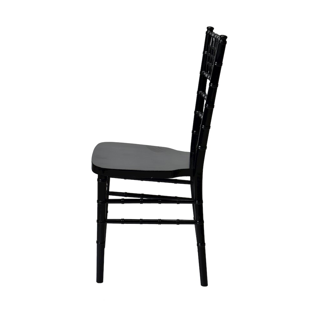Commerical Seating Products European Black Wood Dining Chairs. Picture 2