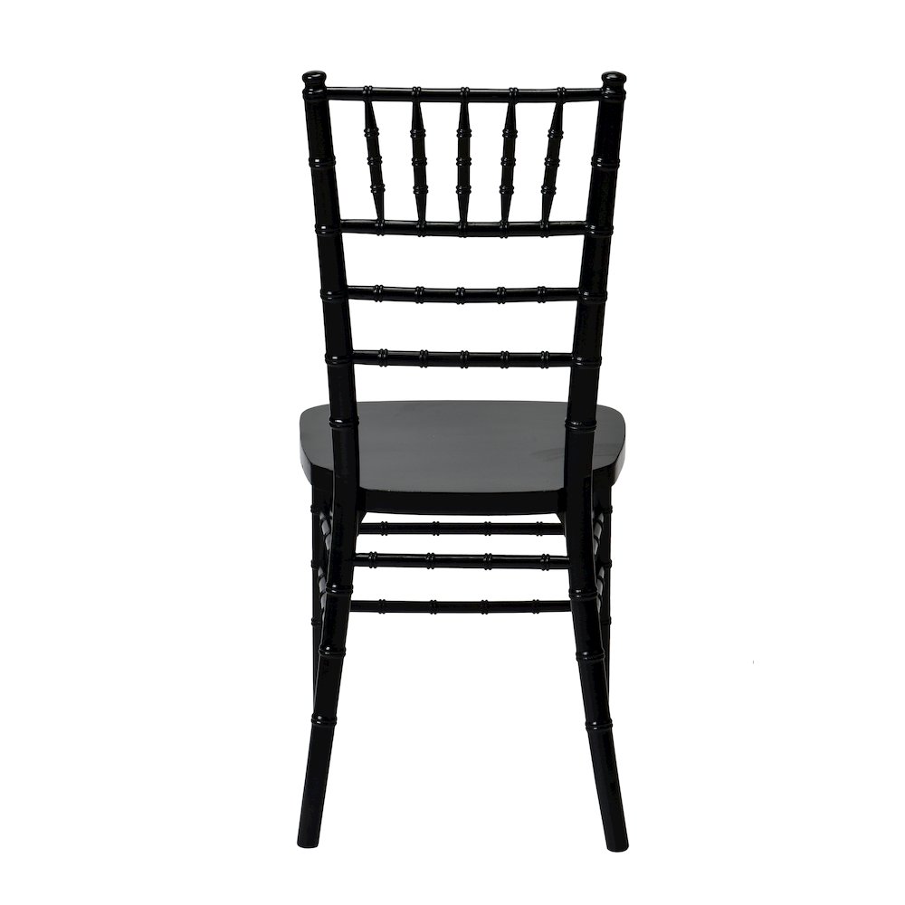 Commerical Seating Products European Black Wood Dining Chairs. Picture 3