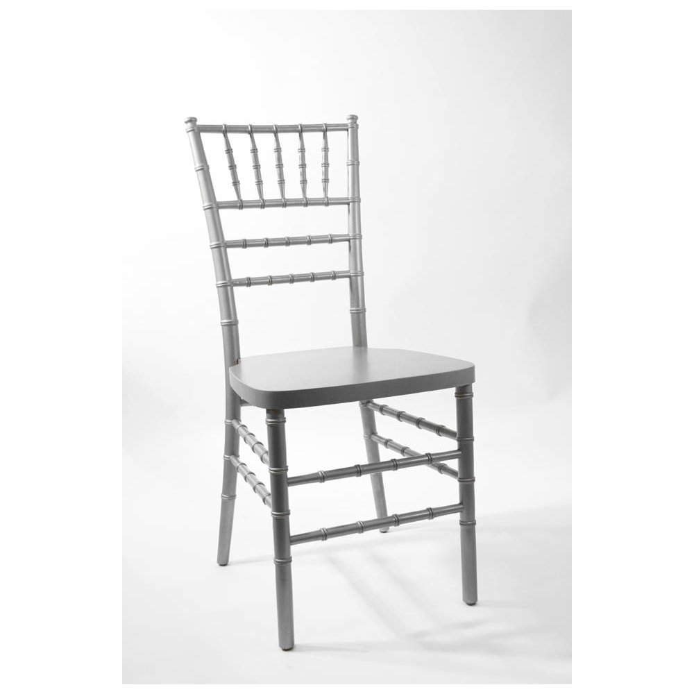 Commerical Seating Products European Silver Wood Dining Chairs. Picture 3