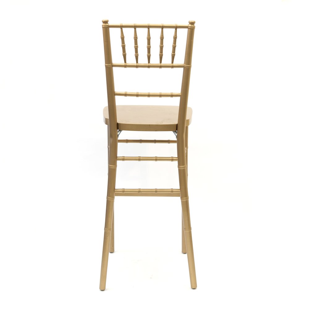 Commerical Seating Products European Gold Wood Dining Bar Stool Chairs. Picture 3