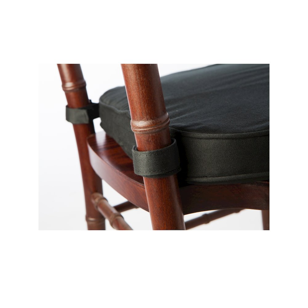 Commerical Seating Products Hoop and Loop Black Cushions Chairs. Picture 4