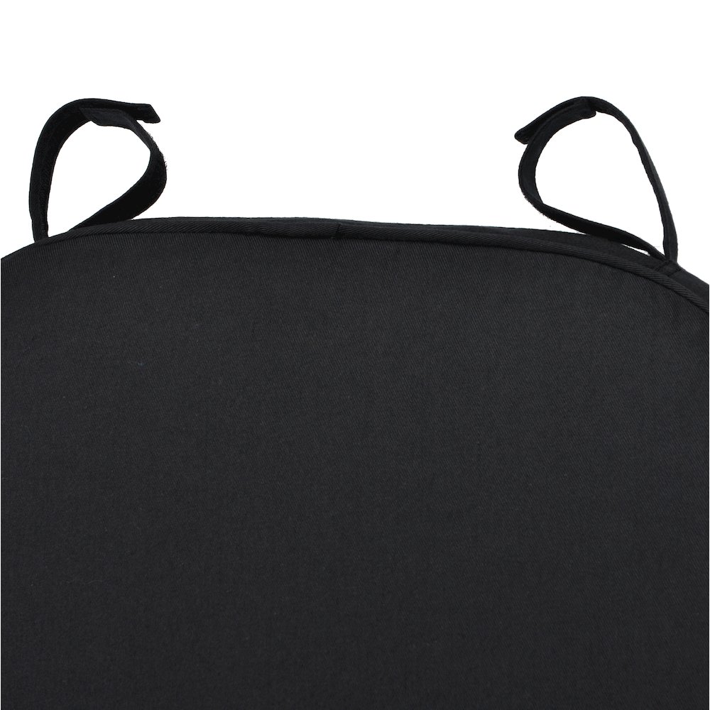 Commerical Seating Products Hoop and Loop Black Cushions Chairs. Picture 2