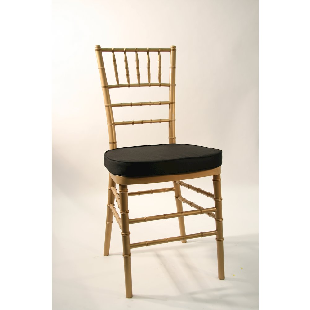 Commerical Seating Products Hoop and Loop Black Cushions Chairs. Picture 3