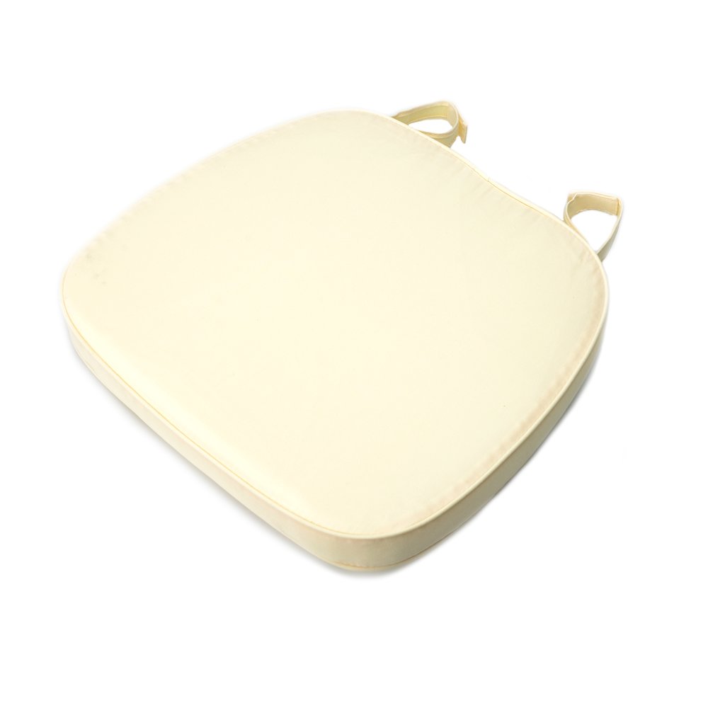 Commerical Seating Products Hoop and Loop Ivory Cushions Chairs. Picture 3