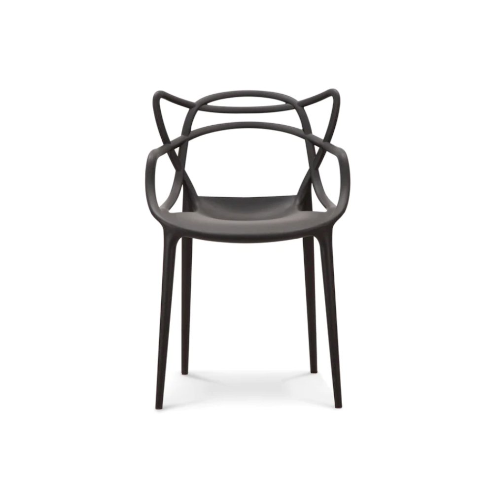 Commercial Seating Products David Chair In Black. Picture 1