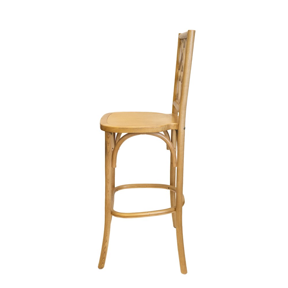 Set Of 1 Mosaic Barstool - Tinted Raw. Picture 1
